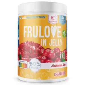 Owoce w żelu ALLNUTRITION FRULOVE In Jelly 1000g Żurawina