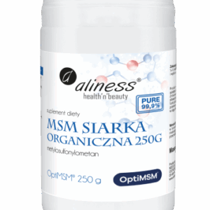 Siarka Organiczna Aliness MSM 250 g Proszek OptiMSM