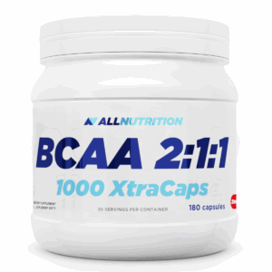 Allnutrition BCAA 2:1:1 1000 XtraCaps 360 kapsułek Wysoka Przyswajalność