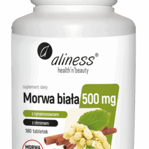 Aliness Morwa Biała 500mg 180 tabletek
