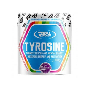 Tyrozyna Real Pharm Tyrosine 200g Proszek Wsparcie Koncentracji