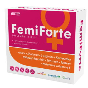 Suplement diety Aliness FemiForte 60 kapsułek Witalność i Libido
