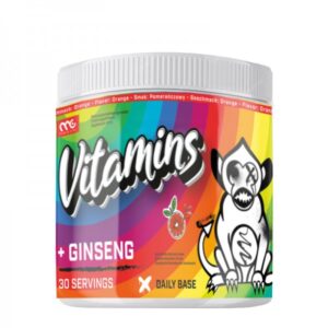 Witaminy Muscle Clinic Smoothie Vitamins Ginseng 300g Proszek Wsparcie Odporności