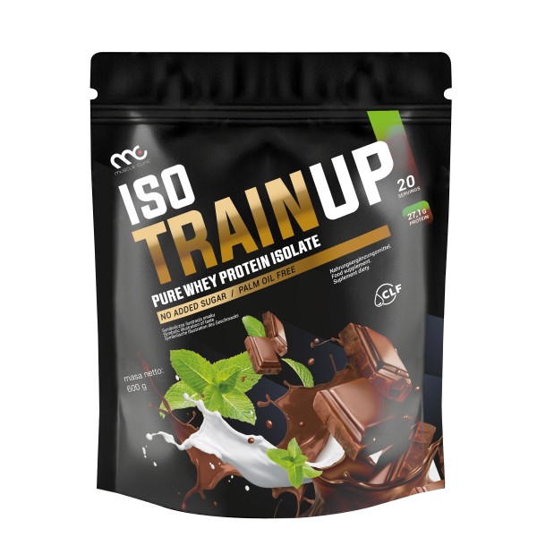 Odżywka Białkowa Muscle Clinic ISO TrainUp 600g Proszek Budowa i Regeneracja Mięśni - obrazek 4