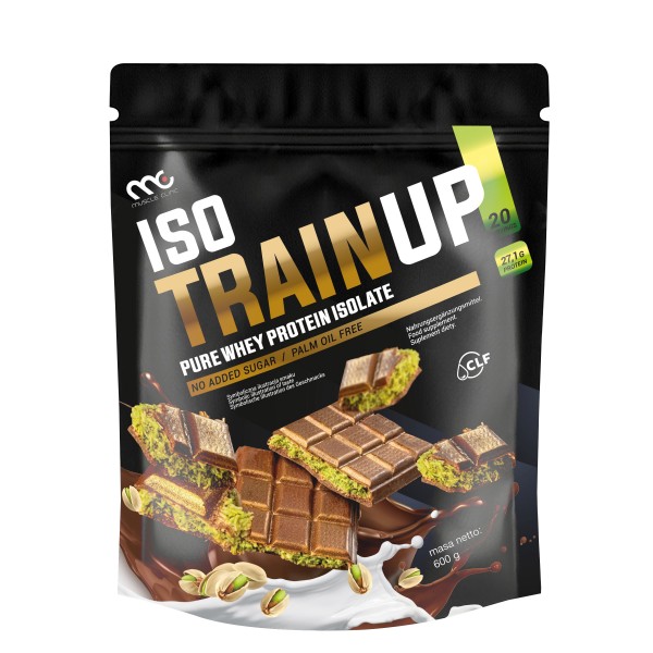 Odżywka Białkowa Muscle Clinic ISO TrainUp 600g Proszek Budowa i Regeneracja Mięśni - obrazek 6