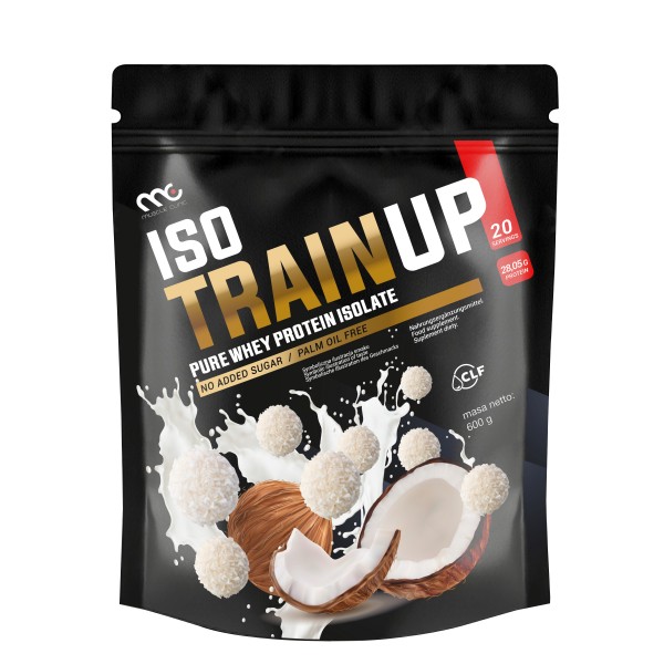 Odżywka Białkowa Muscle Clinic ISO TrainUp 600g Proszek Budowa i Regeneracja Mięśni - obrazek 7