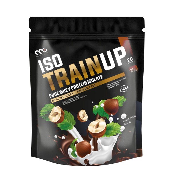 Odżywka Białkowa Muscle Clinic ISO TrainUp 600g Proszek Budowa i Regeneracja Mięśni - obrazek 12