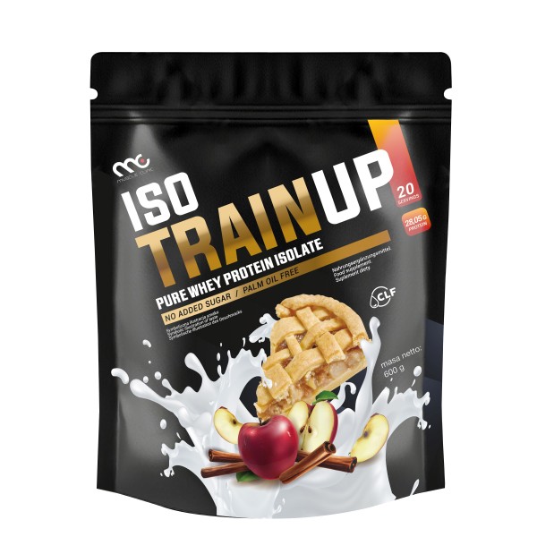 Odżywka Białkowa Muscle Clinic ISO TrainUp 600g Proszek Budowa i Regeneracja Mięśni - obrazek 16