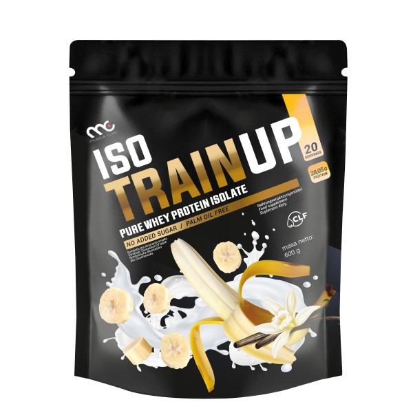 Odżywka Białkowa Muscle Clinic ISO TrainUp 600g Proszek Budowa i Regeneracja Mięśni - obrazek 20