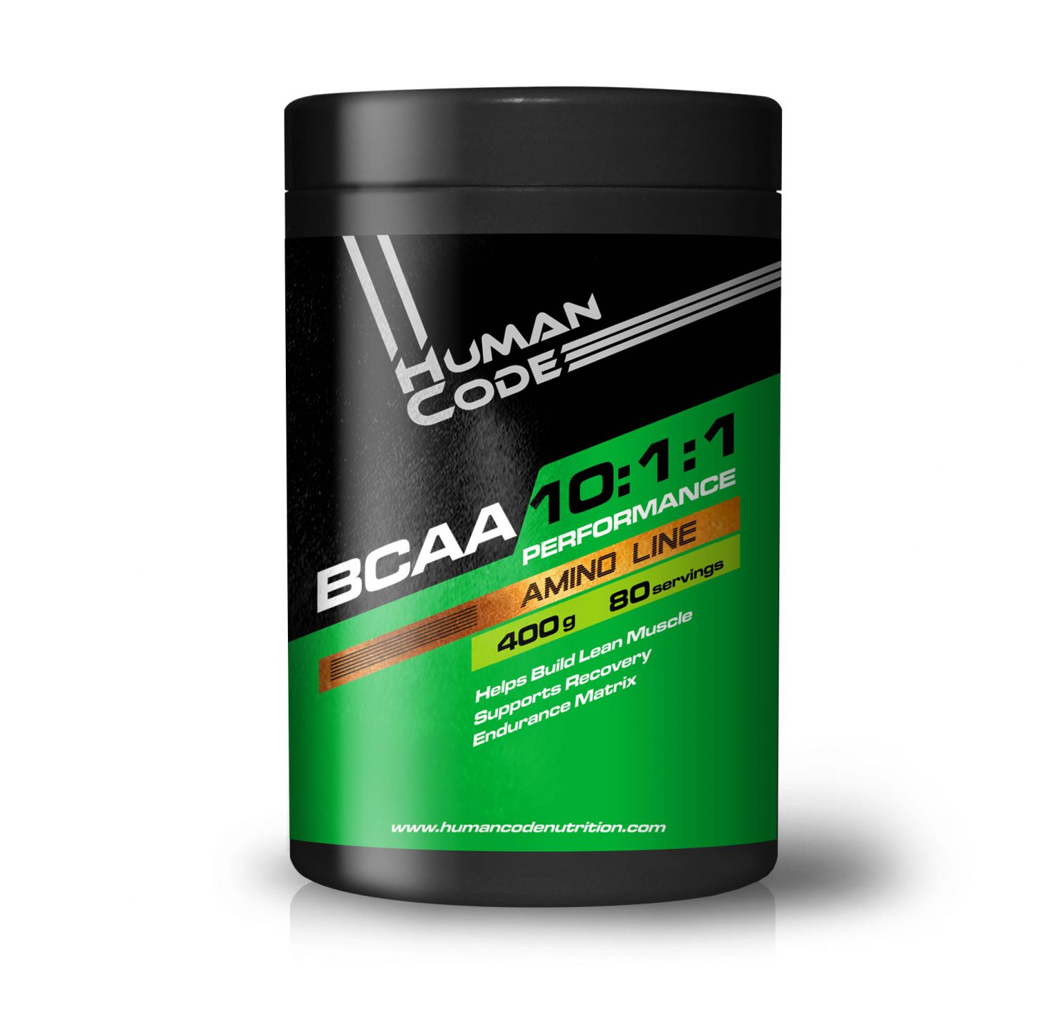 BCAA Human Code BCAA 10:1:1 Performance 400 kapsułek Regeneracja Mięśni