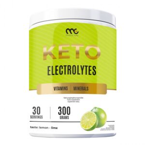 Elektrolity Muscle Clinic Keto Electrolytes 300g Proszek Nawodnienie i Uzupełnienie Minerałów