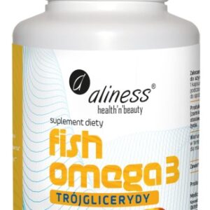 Aliness Fish Omega 3 Trójglicerydy FORTE 60 kapsułek