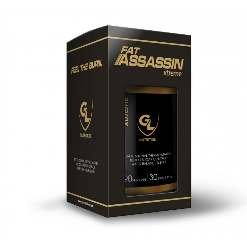 Spalacz Tłuszczu GenLab Fat Assassin Xtreme 90 Kapsułek Wspomaganie Redukcji Tkanki Tłuszczowej