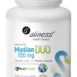 Wsparcie Jelit Aliness Maślan Duo 700mg 100 Kapsułek