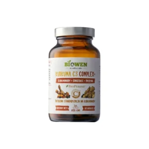 Kurkumina Biowen Curcuma C3 Complex+ 60 kapsułek Wsparcie Odporności i Stawów