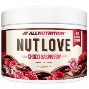 Allnutrition Nutlove 500g Niska Zawartość Cukru Czekolada - Malina