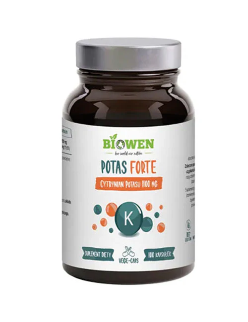 Biowen Potas Forte 1100mg 100 kapsułek