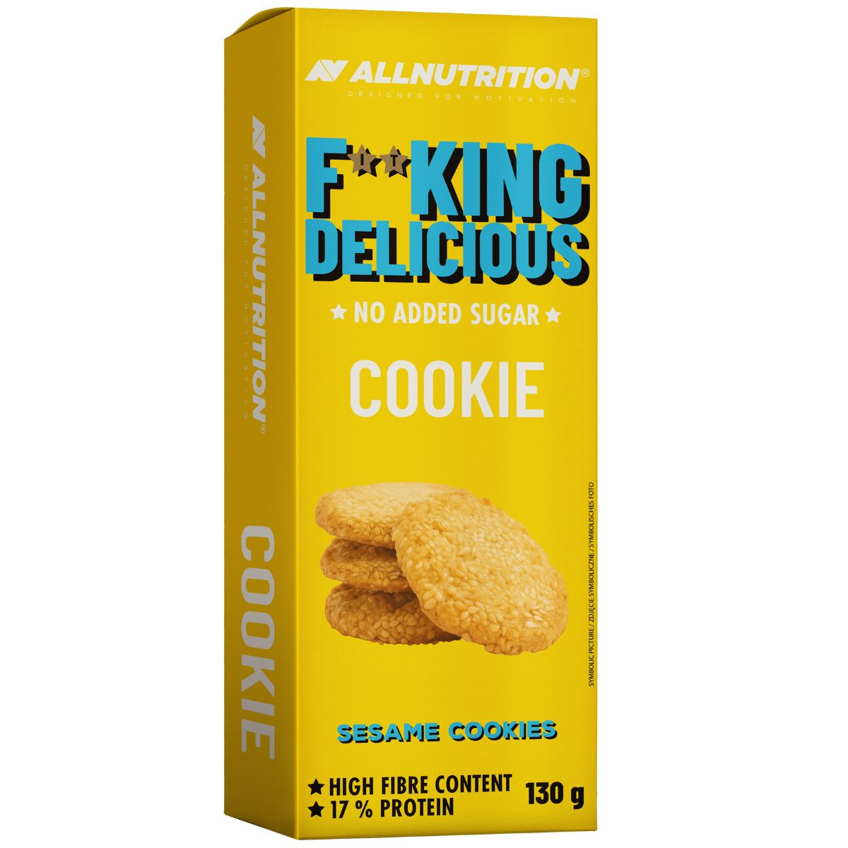 Ciastka Allnutrition Fitking Delicious Cookie 130g Sezamowe