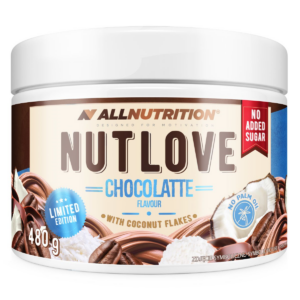Krem Orzechowy Allnutrition Nutlove 480g Czekolada z płatkami kokosowymi