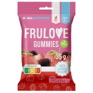 Żelki Allnutrition Frulove Gummies 35g Truskawkowe