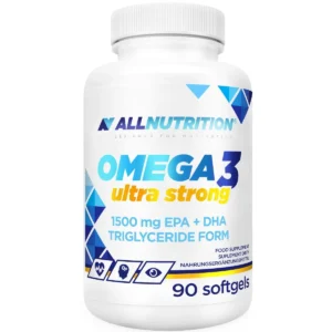 Kwasy omega-3 Allnutrition Omega3 Ultra Strong 90 kapsułek wsparcie pracy serca