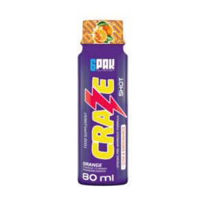 Przedtreningówka 6PAK Craze Shot 80ml shot energia i koncentracja