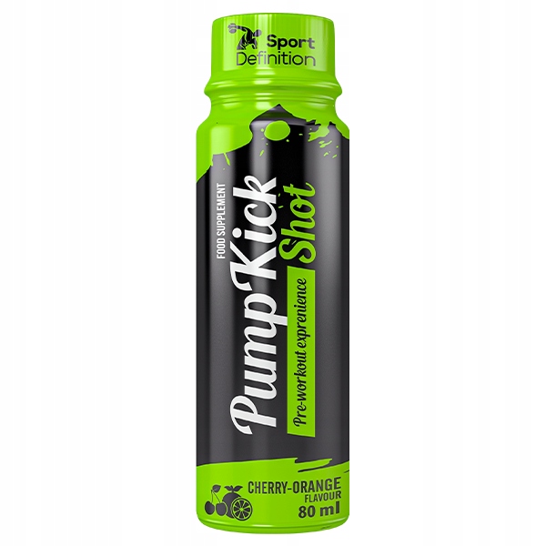 Przedtreningówka Sport Definition Pump Kick Shot 80ml shot energia i koncentracja