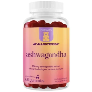 Ashwagandha Allnutrition Gummies Ashwagandha 60 sztuk wiśniowy