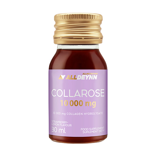 Kolagen Alldeynn Collarose 10 000mg 30ml shot truskawkowo-cytrynowy