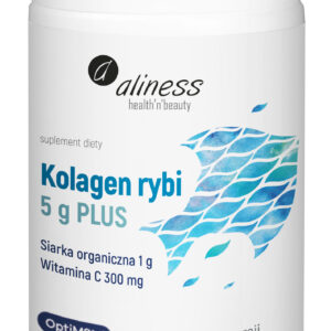 Aliness Kolagen Rybi OptiMSM Witamina C 157,5g proszek