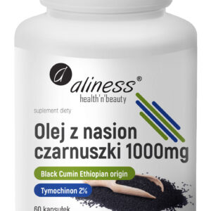 Olej z Czarnuszki Aliness 1000mg 60 kapsułek