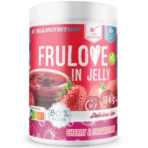 Owoce w Żelu Allnutrition In Jelly Frulove 1kg wiśnia-truskawka