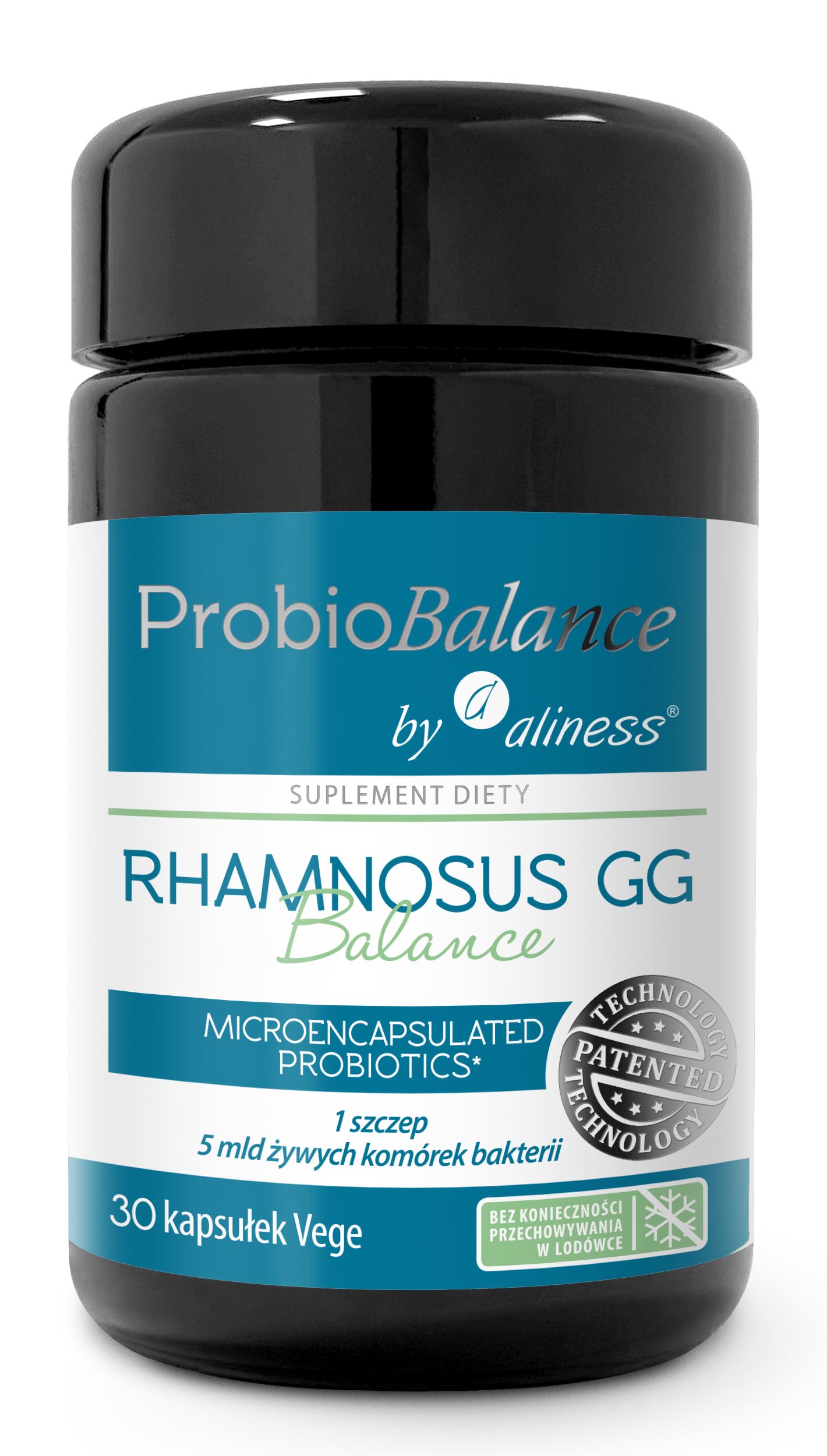 Probiotyk Aliness Probiobalance Rhamnosus GG Balance 30 vege kapsułek
