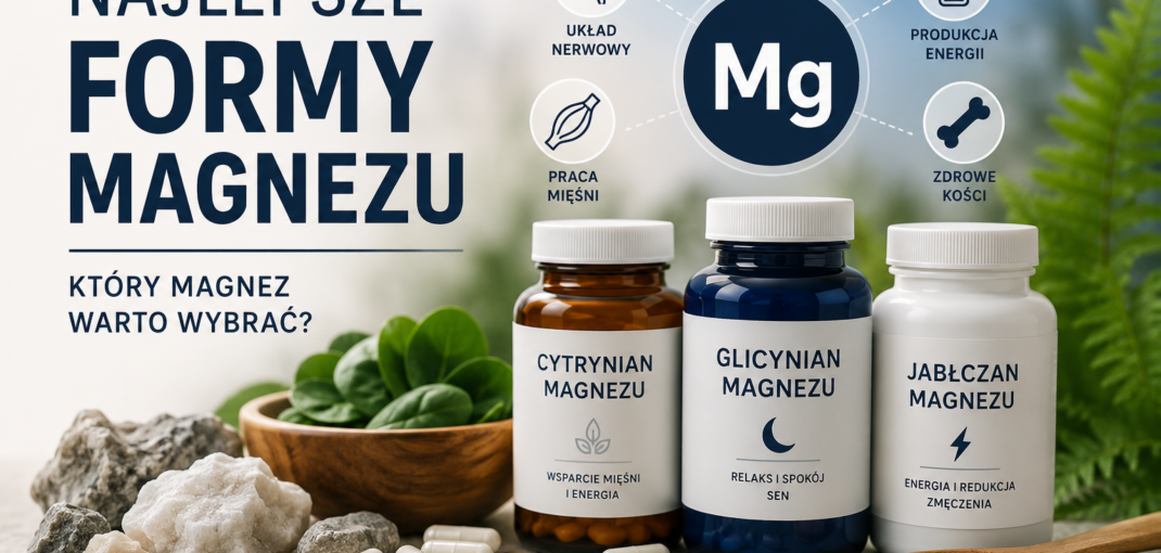 najlepsze formy magnezu w suplementacji sportowej