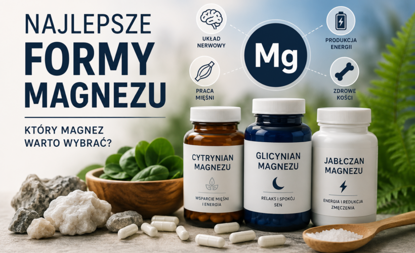 najlepsze formy magnezu w suplementacji sportowej