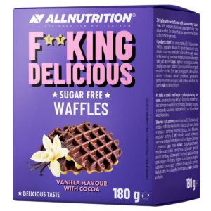 Wafle Allnutrition Fitking Delicious Wafles 150g waniliowy z kakao