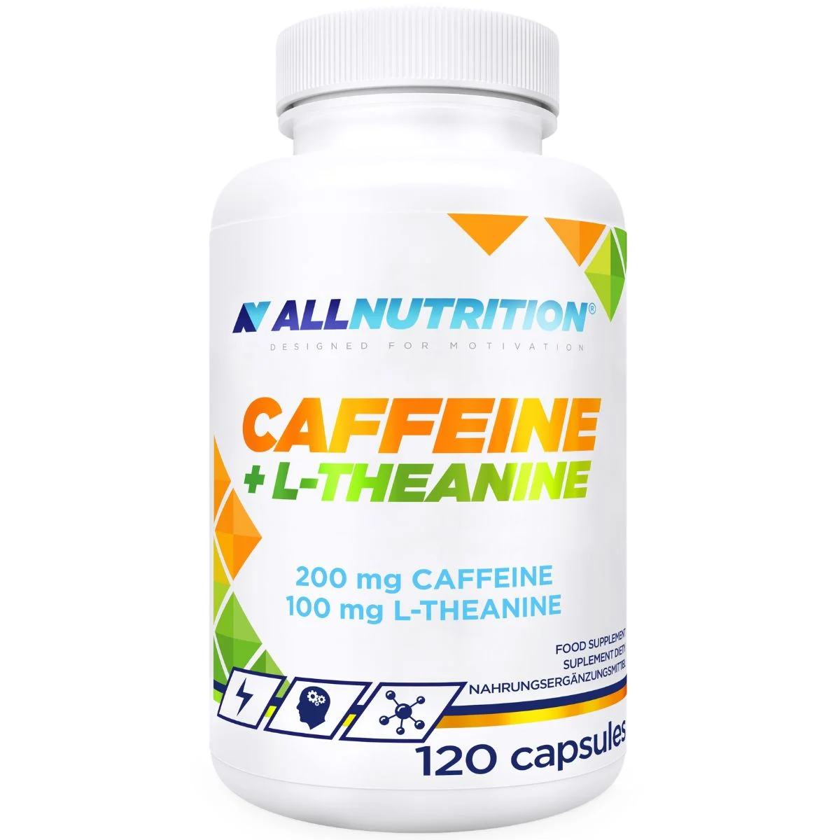 Kofeina Allnutrition Caffeine+ L-Theanine 120 kapsułek