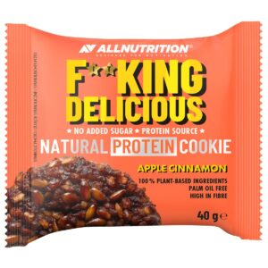 Ciastko Allnutrition Fitking Delicious Natural Cookie 40g Jabłko-Cynamon